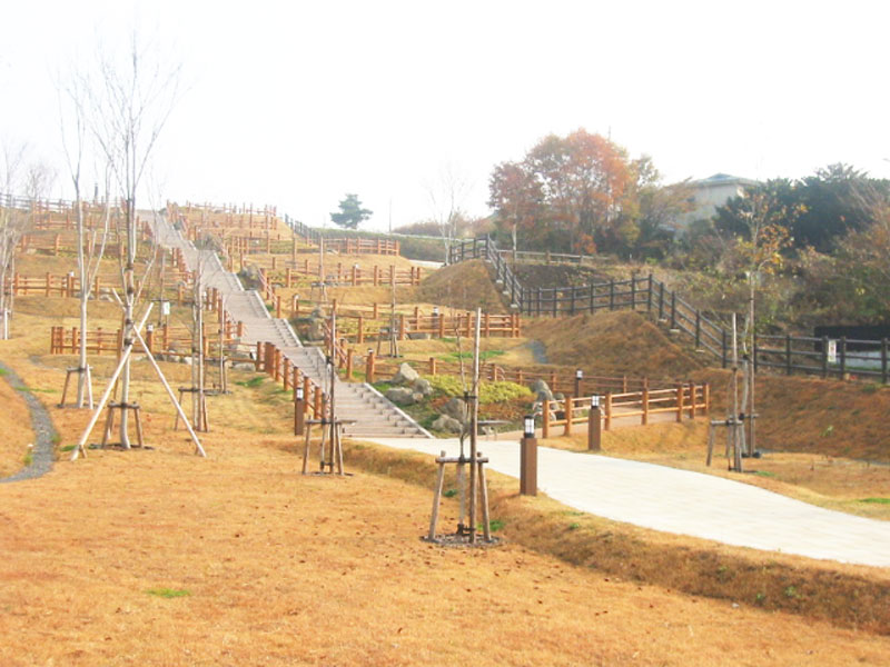 風の道トンネル公園工事（1枚目）