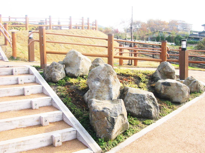 風の道トンネル公園工事（2枚目）